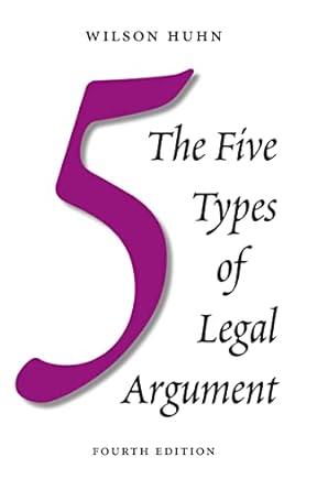 The Five Types of Legal Argument